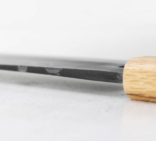 Kajiwara Damascus Aogami #2 Nóż Santoku 16,5 cm