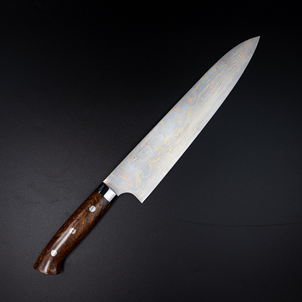 Takeshi Saji Sami IW Aogami#2 Color Nóż Szefa kuchni 24 cm