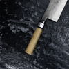 Fujiwara Shirogami#1/SS Magnolia Nóż Nakiri 16,5 cm