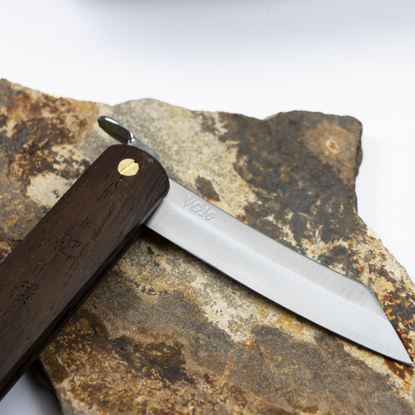 Nóż kieszonkowy Higonokami Kanekoma Drewno Tagayasan VG-10 8 cm