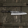 Motokyuuichi Shirogami#2 Hammered Nóż Szefa kuchni 24 cm
