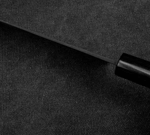 Shiro Kamo Aogami #2 Black Nóż Nakiri 16,5 cm