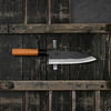 Hinokuni Shirogami#1 Nóż Santoku 18 cm