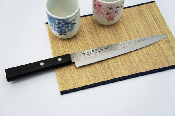 Satake Nashiji Black Nóż Yanagi-Sashimi 20,5 cm