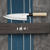Ittetsu Forge Shirogami#2 Nóż Deba 18 cm Leworęczny