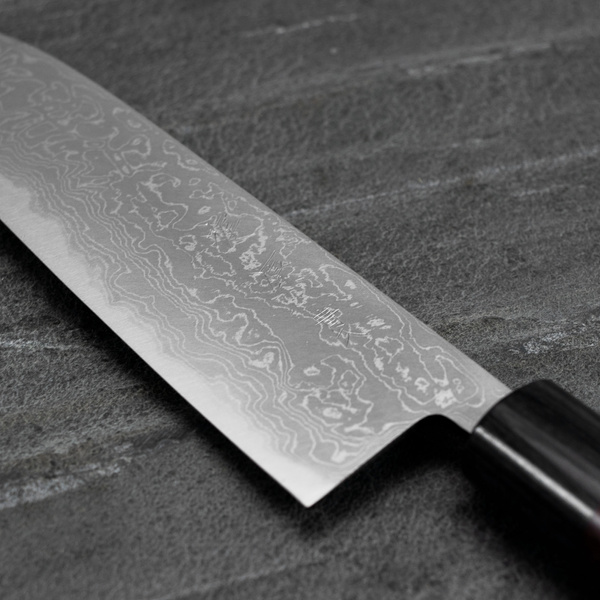 Kajiwara Aogami#2 Damascus Nóż Szefa kuchni 18 cm