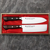 Satake Unique Shirogami#2 Zestaw Nóż Santoku + Nakiri