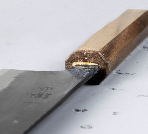 Ittetsu Shirogami#1 Nóż Santoku 18 cm
