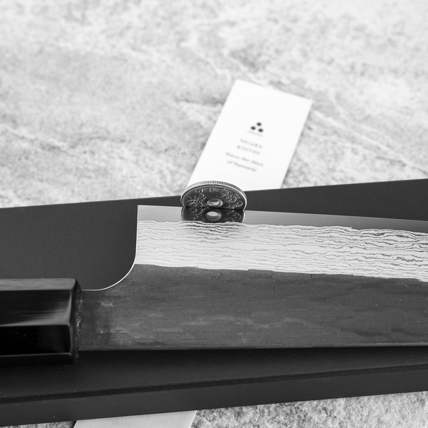 Nigara Hamono VG-XEOS Kurouchi Nóż Szefa kuchni 21 cm