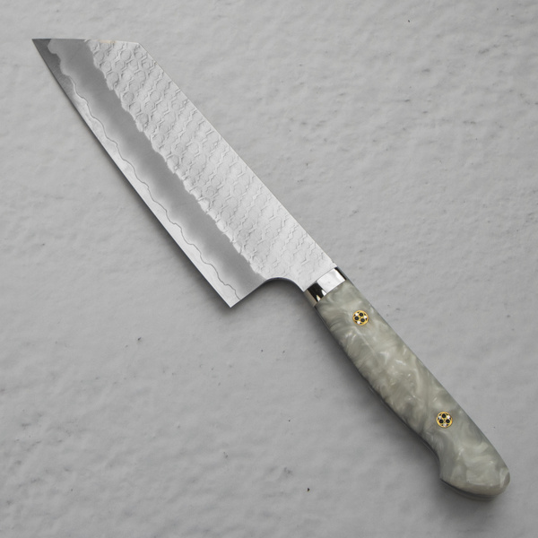 Nigara Hamono SG2 Limited White Nóż Kiritsuke Nakiri 18 cm