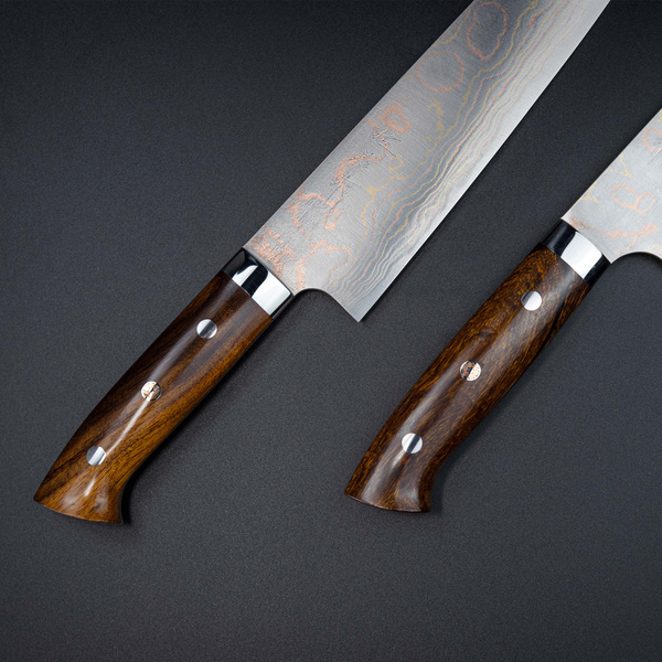Takeshi Saji Sami IW Aogami#2 Color Nóż Szefa kuchni 24 cm