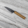 Tsukasa Tokaji Shirogami#1/Iron Kurouchi Mini Nóż Szefa kuchni 10,5 cm