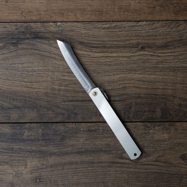 Nóż kieszonkowy Higonokami Kanekoma Mono Silver 9 cm