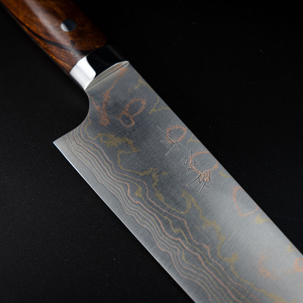 Takeshi Saji Sami IW Aogami#2 Color Nóż Szefa kuchni 24 cm