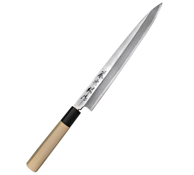 Tojiro Aogami Damascus Yanagi-Sashimi 24cm