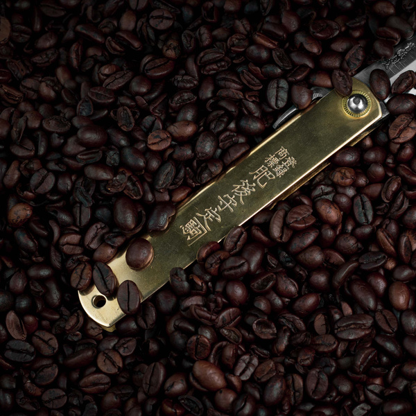 Nóż kieszonkowy Higonokami Kanekoma Hand made Aogami#2 9,5 cm