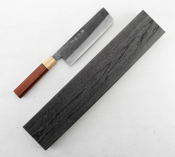 Kajiwara Damascus Aogami #2 Nóż Nakiri 16,5 cm