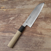 Sakai Tohji Hagane Shirogami#2/Iron Nóż Santoku 16,5 cm