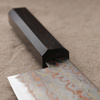 Hatsukokoro Hayabusa Rainbow Aogami#2 Nóż Santoku 18 cm