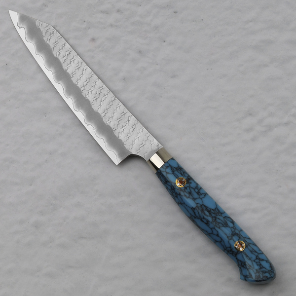 Nigara Hamono SG2 Limited Classic Turquoise Nóż Kiritsuke 15 cm