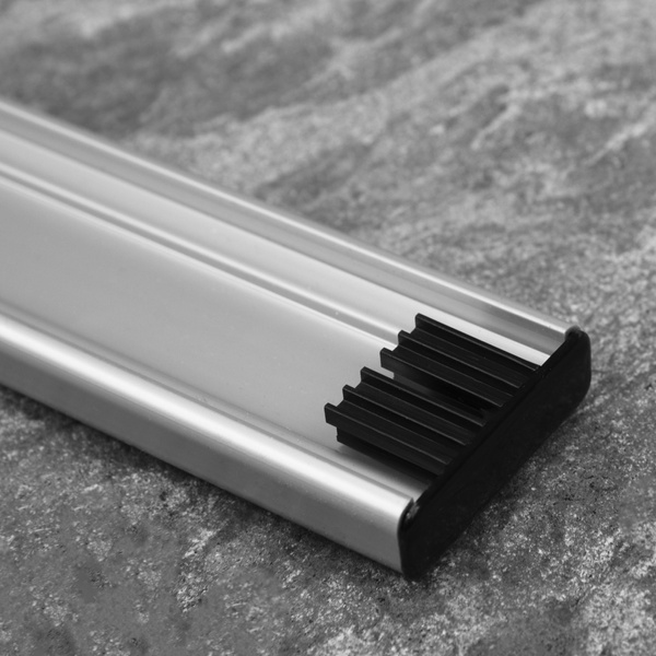 Bisbell lustrzana listwa magnetyczna czarna 30 cm
