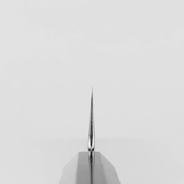 Satoshi Nakagawa Shirogami#3 Honyaki Mirror Nóż Szefa kuchni 24 cm