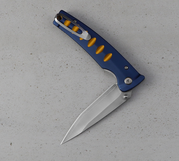 Nóż składany Mcusta Katana VG-10 Blue/Orange 8,5 cm