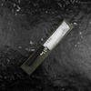 Hatsukokoro Hikari Kurozame SLD Damascus Nóż Nakiri 16 cm
