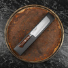 Yasuhiro Gen Shirogami#2/SS Mahogany Nóż Nakiri 16,5 cm