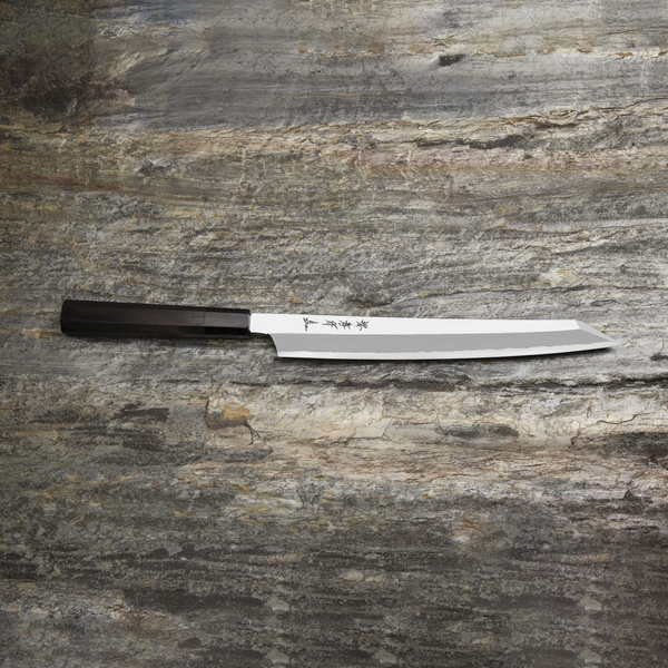 Sakai Takayuki Silver#3 Nóż Kengata Yanagiba 27 cm