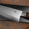 Yasuhiro Gen Shirogami#2/SS Mahogany Nóż Szefa kuchni 21 cm