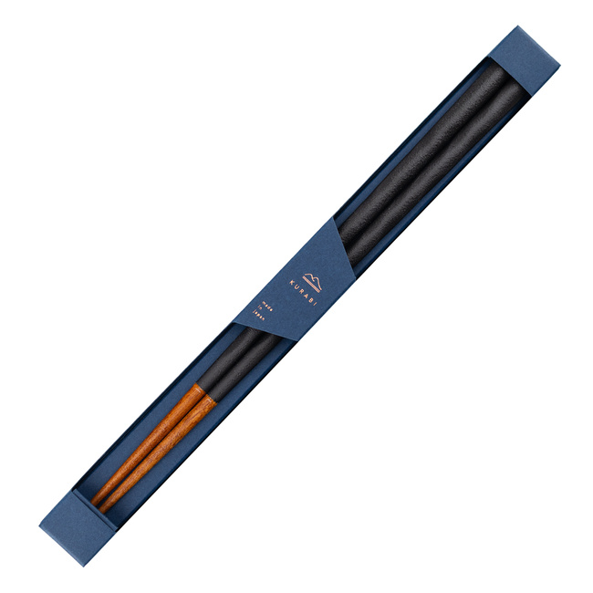 Japońskie Pałeczki do sushi Kawai - Kurabi Black