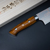 Takeshi Saji Sami IW Aogami#2 Color Nóż Santoku 18 cm