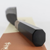 Mutsumi Hinoura Shirogami#2/SS Nóż Santoku 17 cm
