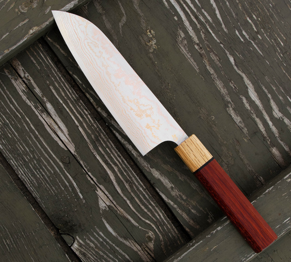 Yu Kurosaki Color VG-10 Nóż Santoku 16,5 cm