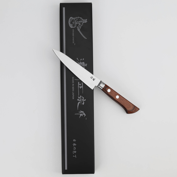 Yasuhiro Cutlery Shirogami#2/SS Mahogany Nóż uniwersalny 12 cm