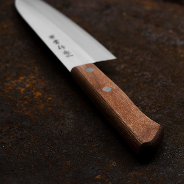 Kanetsune 510 Shiro-2/SS Nóż Santoku 16,5 cm