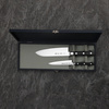Tojiro DP37 Zestaw Nóż Santoku 17 cm + uniwersalny 12 cm
