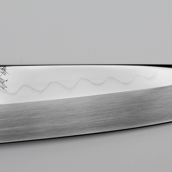 Satoshi Nakagawa Shirogami#3 Honyaki Mirror Nóż Szefa kuchni 21 cm