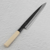 Ittetsu Forge Black Shirogami#2 Nóż Yanagiba 24 cm