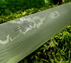 Takeshi Saji Keiryu Shirogami Nóż Outdoor 16 cm