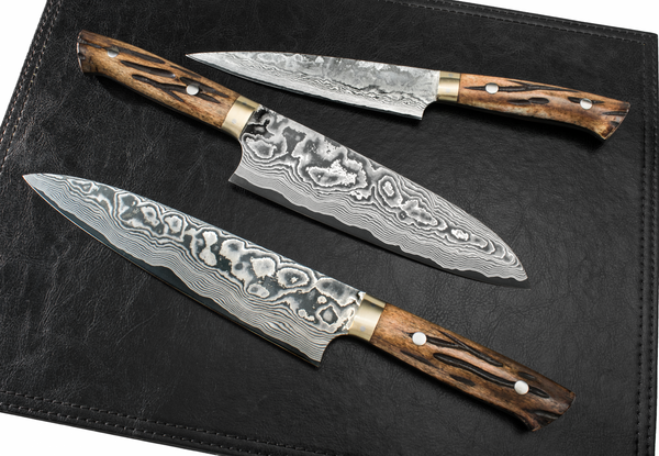 Takeshi Saji YBB Nóż Santoku 18 cm VG-10