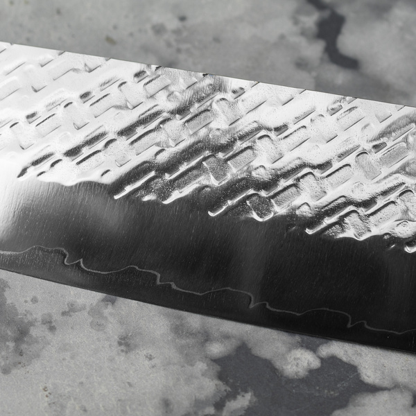 Takeshi Saji STRIX Blue Acrylic Nóż Nakiri 16 cm