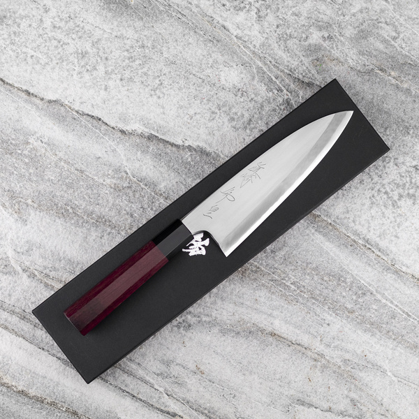 Naoki Mazaki Shirogami#2/Iron Nóż Deba 18 cm