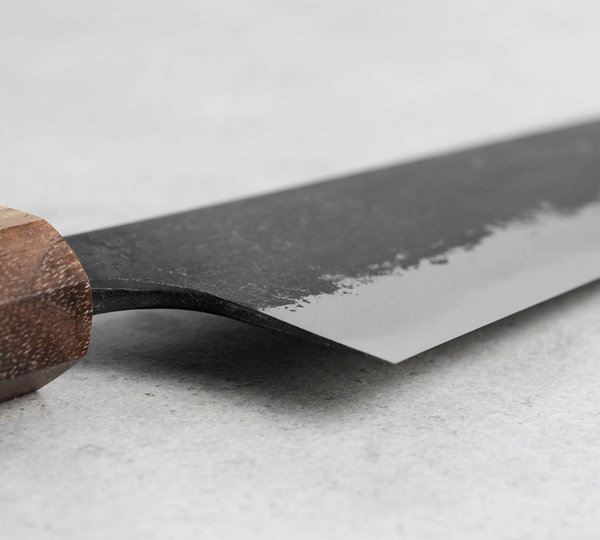 Naoki Mazaki Shirogami#2 Nóż Santoku 18 cm