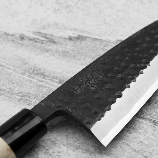 Ittetsu Forge Black Shirogami#2 Nóż Deba 16,5 cm