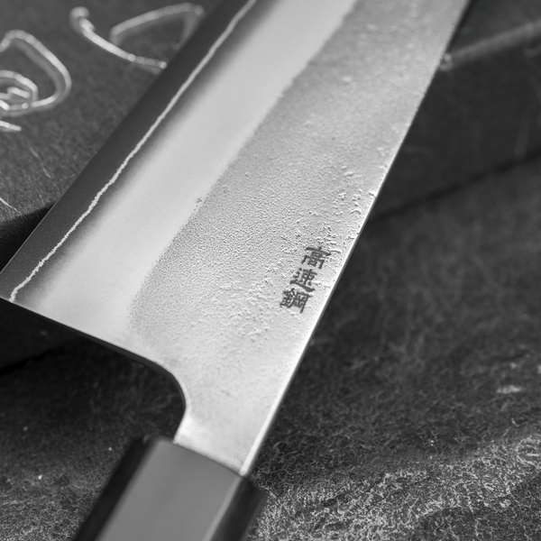 Yoshikane SKD11/SS Nashiji Nóż Santoku 16,5 cm