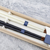 Japońskie Pałeczki do sushi Kawai Gift Set - Kurabi Brown