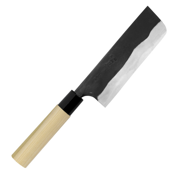 Kajibe Shirogami#2/Iron Nóż Nakiri 15 cm