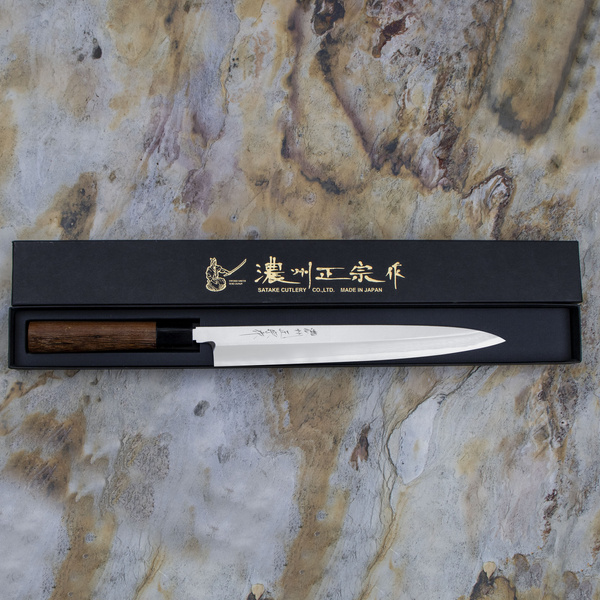 Satake Cutlery Mfg Aogami#2 Pro Nóż Yanagiba 27 cm